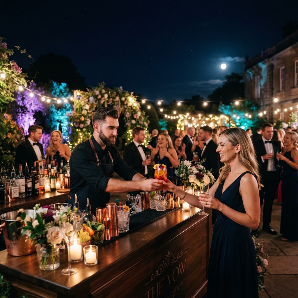 Mariage avec le bar mobile Skyfest